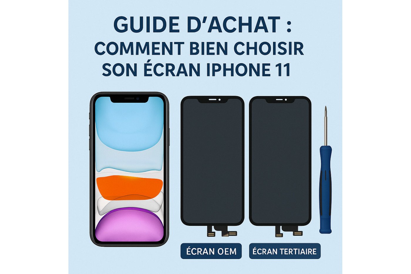 Guide d’achat : Comment bien choisir son écran iPhone 11